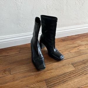 Vtg bakers black boot